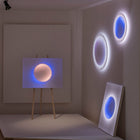 Ingo Maurer Moodmoon, fargeskiftende LED lampe i rispapir