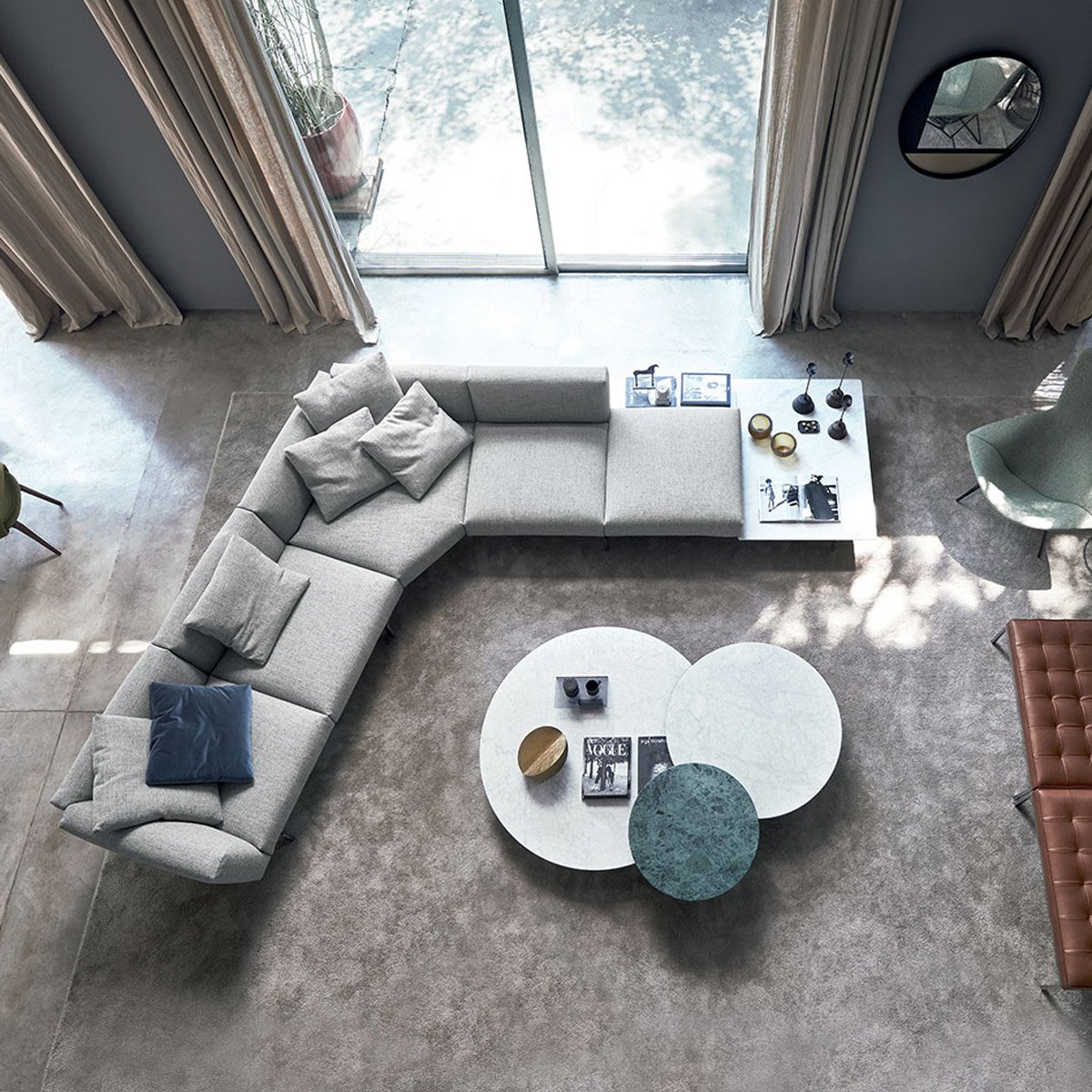 Avio Sofa fra Knoll, miljøbilde