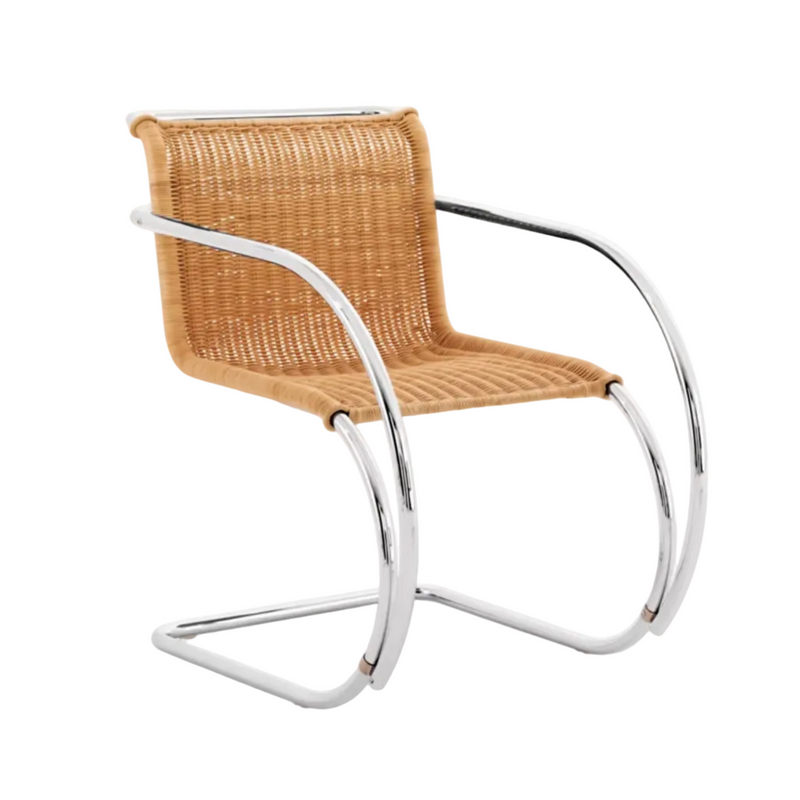 MR Side Chair med Arm i Rotting