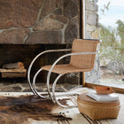 MR Side Chair med Arm i Rotting