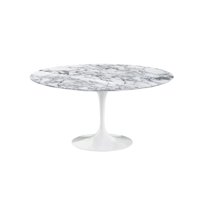 Knoll Saarinen Spisebord Hvit
