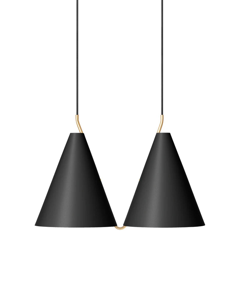 LYFA Mosaik Side by Side Pendel, sort, Ø 25 cm