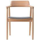 Maruni Hiroshima Armchair Polstret, bøk / lakkert, hvitpigmentert