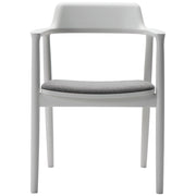 Maruni Hiroshima Armchair Polstret, bøk / lakkert, matt hvit