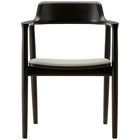 Maruni Hiroshima Armchair Polstret, eik / lakkert, bold black