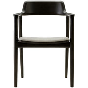 Maruni Hiroshima Armchair Polstret, eik / lakkert, bold black