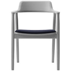 Maruni Hiroshima Armchair Polstret, eik / lakkert, bold gray