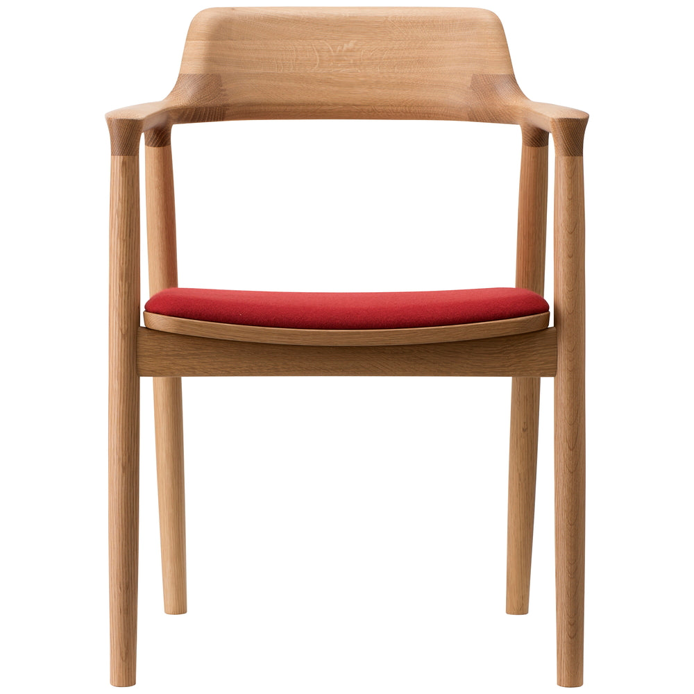Maruni Hiroshima Armchair Polstret, eik / lakkert, klar