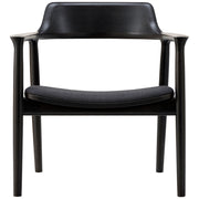 Maruni Hiroshima Loungestol, eik / lakkert, bold black