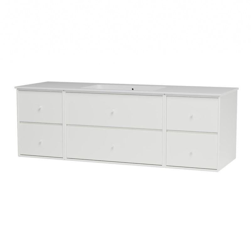 Montana SU2409 Servantskap, 01-White, White Smooth