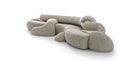 Moroso Gruuvelot Sofa: sittegruppe satt sammen av flere sofaelementer