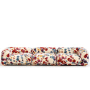 Moroso Me-Time Sofa: sofa i mønstret tekstil sett forfra