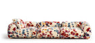 Moroso Me-Time Sofa: mønstret sofa sett bakfra