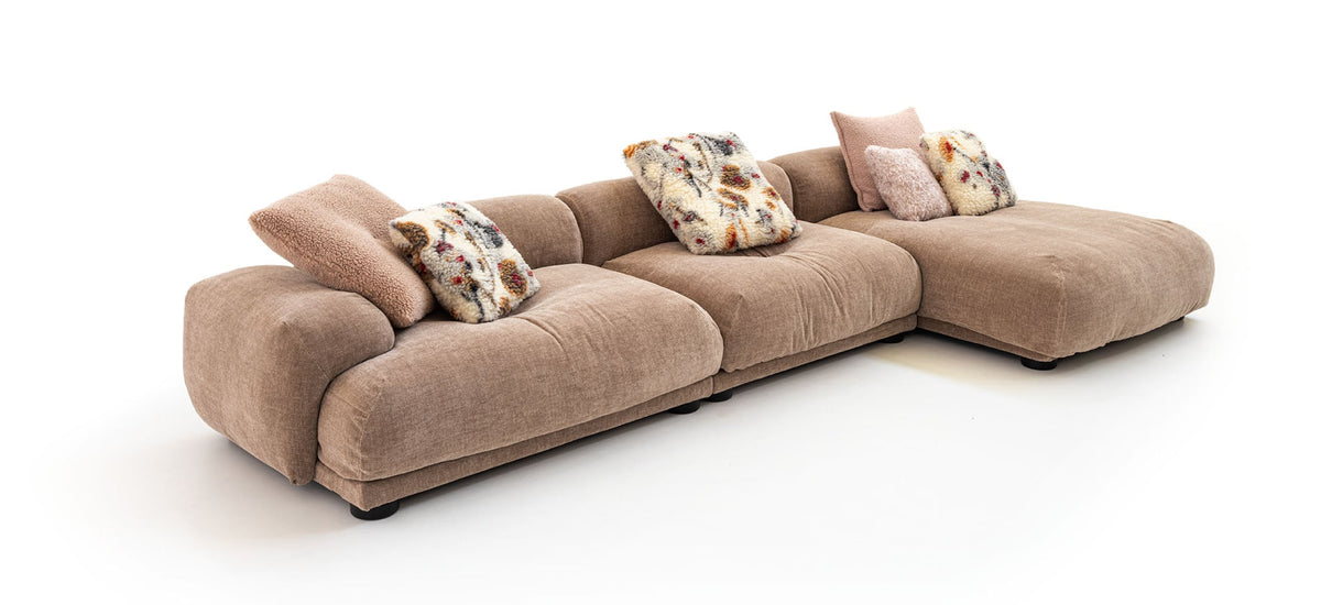Moroso Me-Time Sofa: lavt sofaoppsett med avrundede armlener
