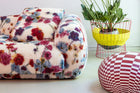 Moroso Me-Time Sofa: detalj av mønstret polstring