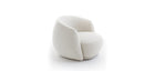 Moroso Pacific Loungestol: lys loungestol sett fra siden