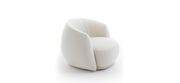 Moroso Pacific Loungestol: lys loungestol sett fra siden