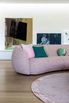 Moroso Pacific Sofa: detalj av sofa med puter