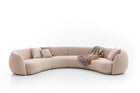 Moroso Pacific Sofa: buet sofaoppsett sett forfra