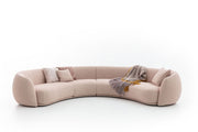 Moroso Pacific Sofa: buet sofaoppsett sett forfra