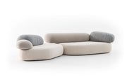 Moroso Pebble Rubble Modulsofa: lyst buet sitteoppsett