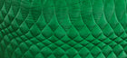 Moroso Redondo Sofa, detalj av grønt vattert tekstil