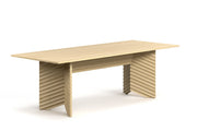 Moroso Rows Spisebord: diagonal spisebord med treplate