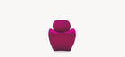Moroso Soft Big Heavy Loungestol: lilla loungestol sett forfra