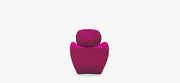 Moroso Soft Big Heavy Loungestol: lilla loungestol sett forfra