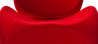 Moroso Soft Big Heavy Loungestol: detalj av sete og rygg