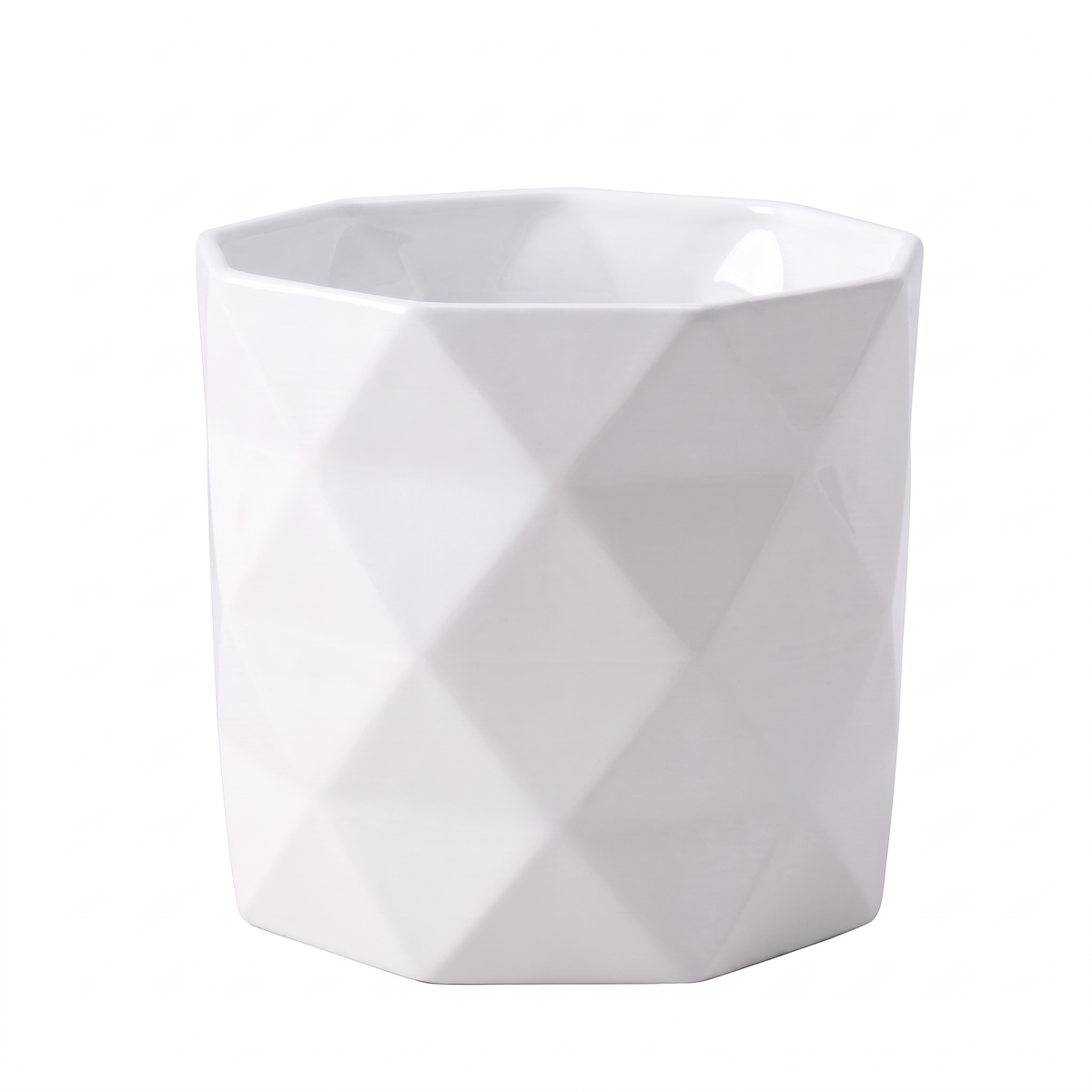 Joker Low Vase Matt Hvit