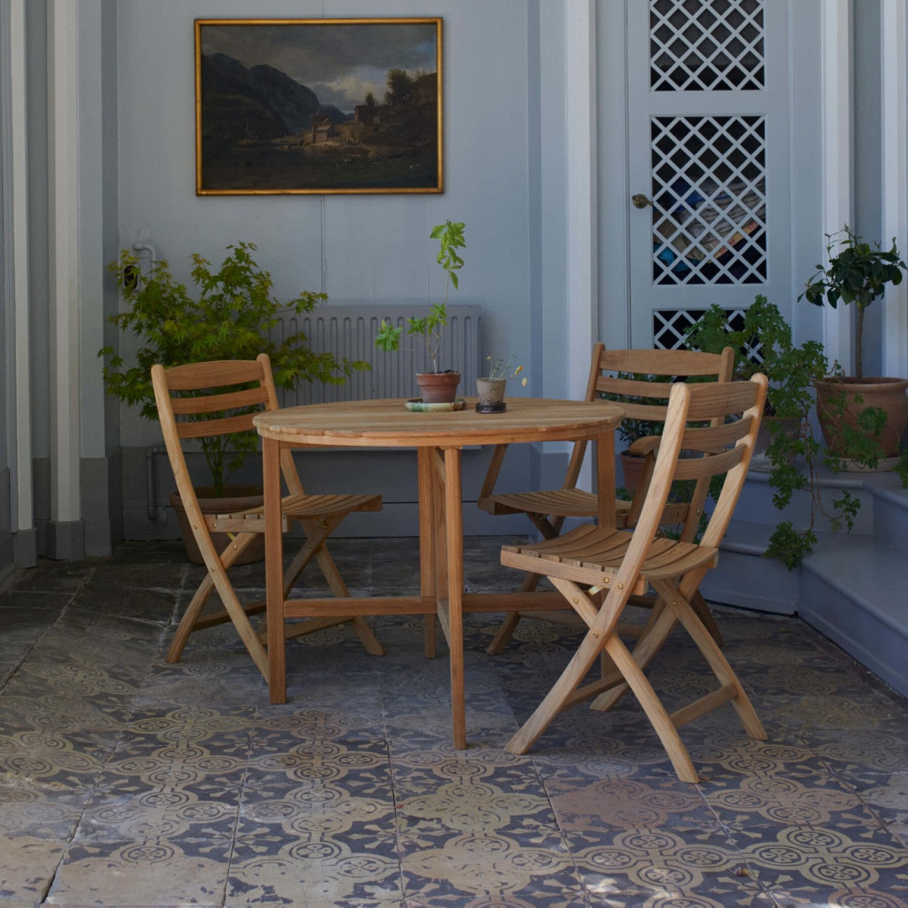 Selandia Round Outdoor Spisebord