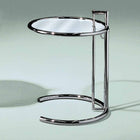 Eileen Gray adjustable table, sidebord i krom