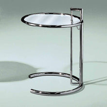 Eileen Gray adjustable table, sidebord i krom