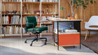 Soft Pad EA 217/219 kontorstol fra Vitra, alternativ utførelse